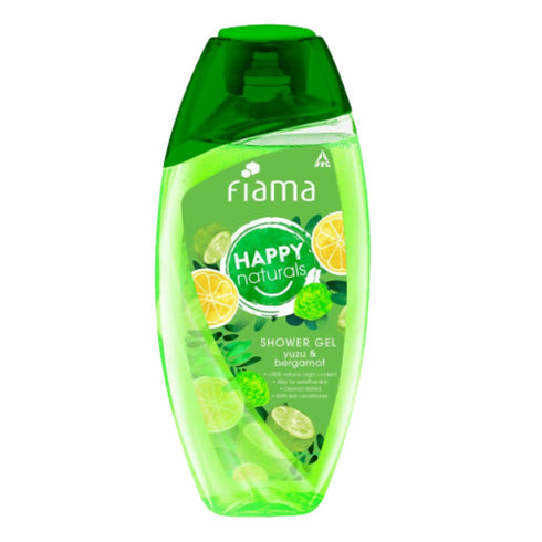 Fiama Happy Naturals Shower Gel With Yuzu And Bergamot